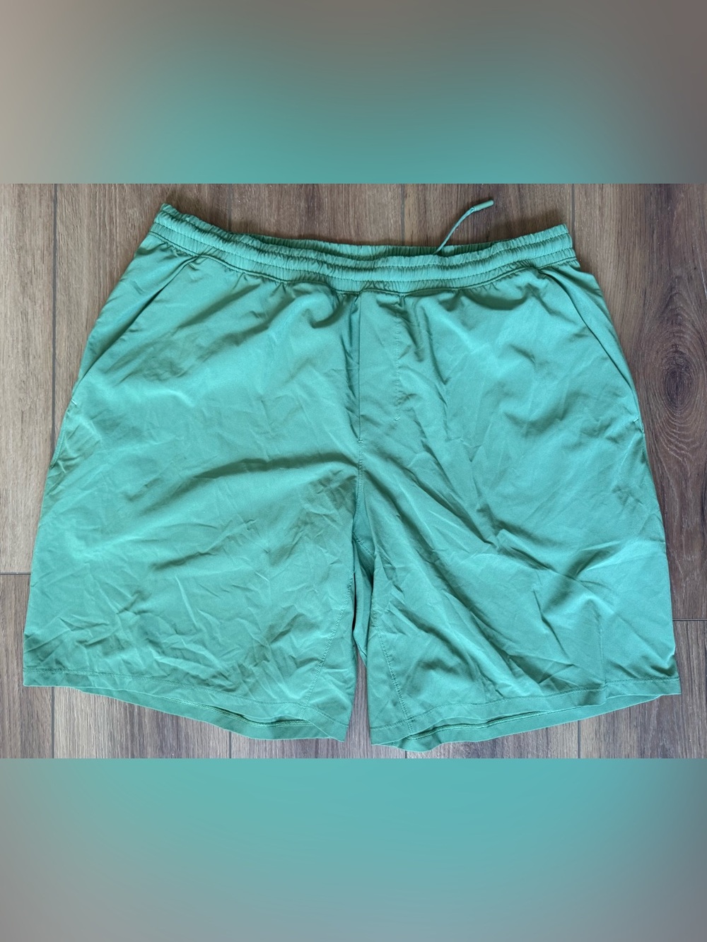 Lululemon Pace Breaker Lined Short 9" Inch Shorts Green XXL